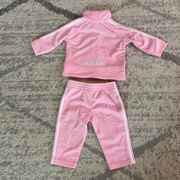 Adidas Light Pink 3 month 2 piece set - Picture 4 of 4